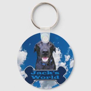 Jack värld Keychain Nyckelring