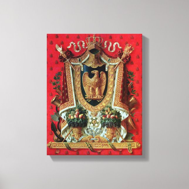 Jacka Arm av Franskens imperium Canvastryck (Framsida)
