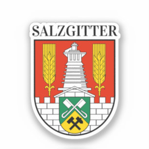 Jacka Arm av Salzgitter, Tyskland Klistermärken