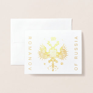 Jacka Arm Foil Note Card Folierat Kort