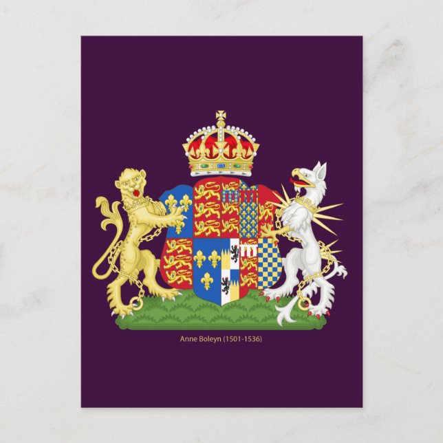 Jacka av Arm Anne Boleyn Vykort (Framsida)