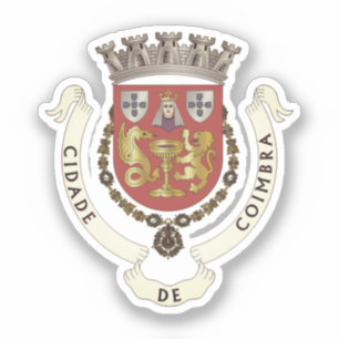 Jacka av Arm av Coimbra, PORTUGAL Klistermärken
