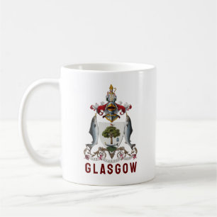 Jacka av Arm av Glasgow, SCOTLAND Kaffemugg
