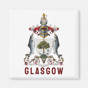 Jacka av Arm av Glasgow, SCOTLAND Magnet