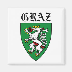 Jacka av Arm av Graz - ÖSTERRIKE Magnet