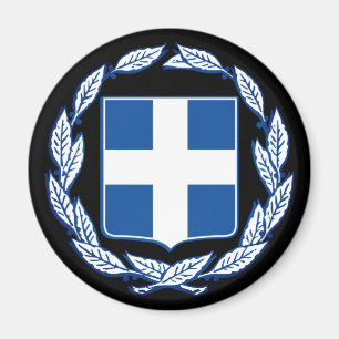 Jacka av arm av Greece Magnet