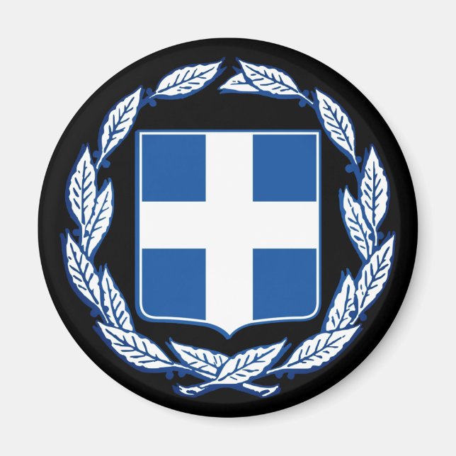 Jacka av arm av Greece Magnet (Framsidan)