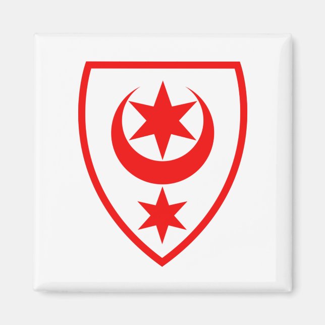 Jacka av Arm av Halle (Saale), Tyskland Magnet (Framsidan)