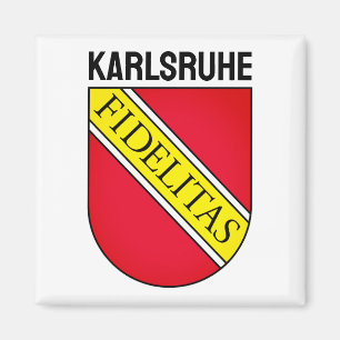 Jacka av Arm av Karlsruhe, TYSKLAND Magnet