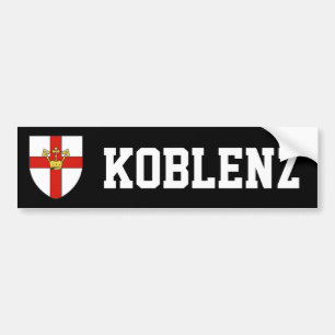 Jacka av Arm av Koblenz, Tyskland Bildekal