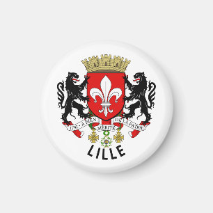 Jacka av arm av Lille, Frankrike Magnet