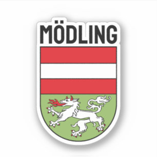 Jacka av Arm av Mödling, ÖSTERRIKE Klistermärken