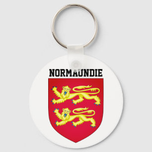 Jacka av Arm av Normandie - FRANKRIKE Nyckelring