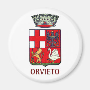 Jacka av Arm av Orvieto, Italien Magnet