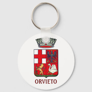 Jacka av Arm av Orvieto, Italien Nyckelring
