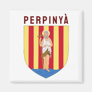 Jacka av Arm av Perpignan, FRANKRIKE Magnet