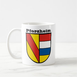 Jacka av Arm av Pforzheim, Tyskland Kaffemugg