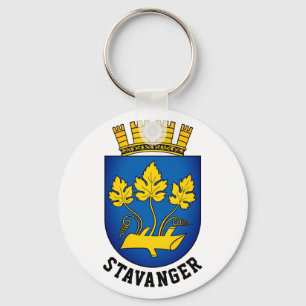 Jacka av Arm av Stavanger, Norge Nyckelring
