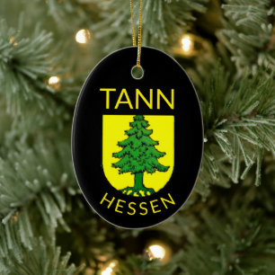 Jacka av Arm av Tann, Hessen (Tyskland) Julgransprydnad Keramik