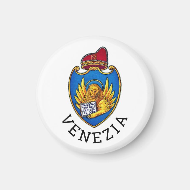 Jacka av Arm av Venedig, Italien Magnet (Framsidan)
