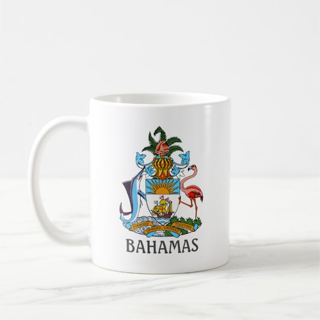 Jacka av arm - Bahamas Kaffemugg (Vänster)