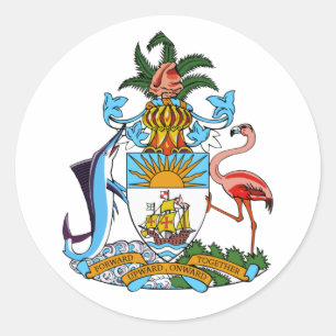 Jacka av arm - Bahamas Runt Klistermärke