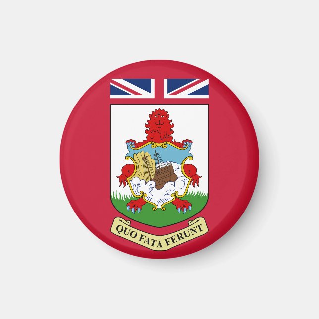 Jacka av Arm Bermuda Magnet (Framsidan)