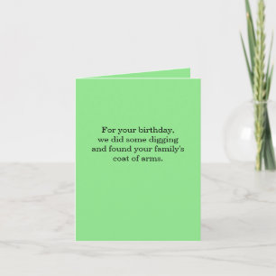 Jacka av Arm Birthday Card från USA Kort