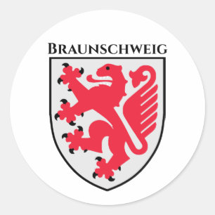 Jacka av Arm från Braunschweig, Tyskland Runt Klistermärke