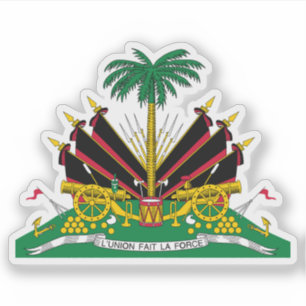 Jacka av arm från Haiti som Duvalier använt (1964- Klistermärken