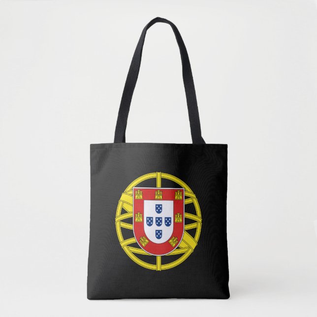 Jacka av Arm från Portugal (Lesser coa) Tygkasse (Framsida)