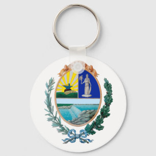Jacka av Arm från Salto, Uruguay Keychain Nyckelring
