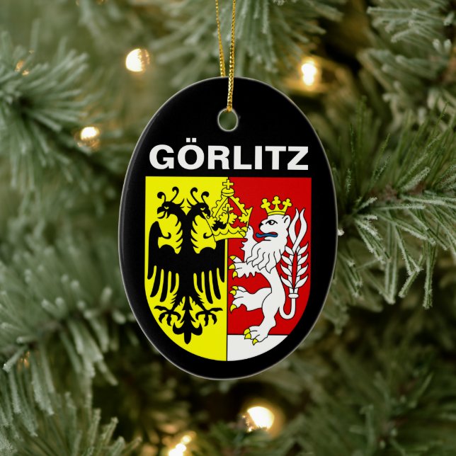 Jacka av Arm Görlitz, Tyskland Julgransprydnad Keramik (Träd)