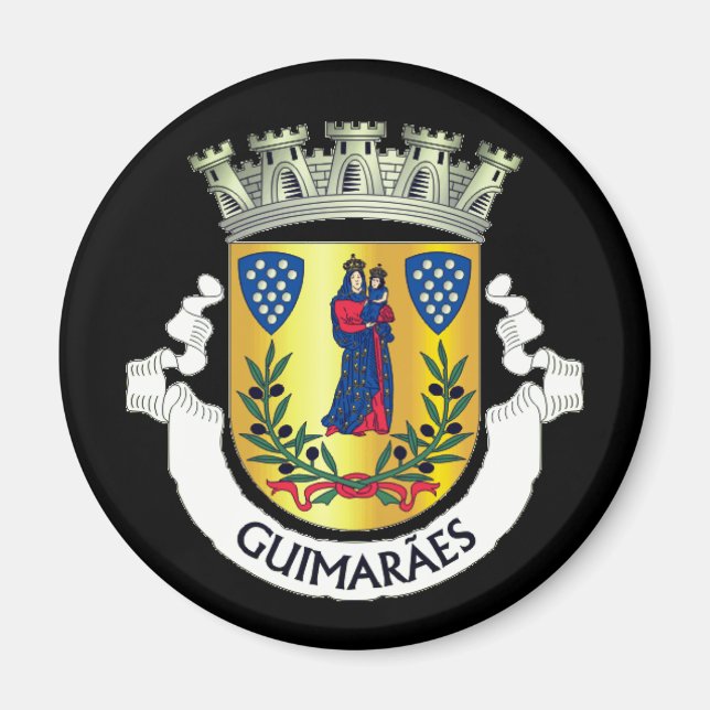 Jacka av Arm Guimarães, Portugal Magnet (Framsidan)