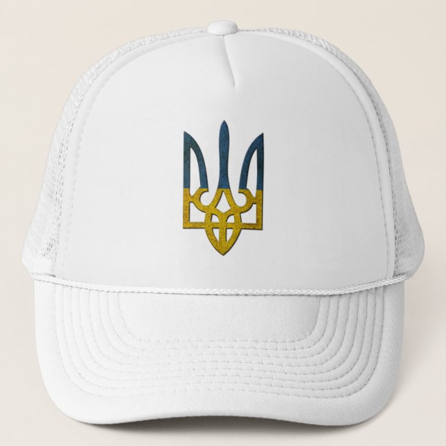 Jacka av Arm Hat, ukrainska Tryzub Keps (Framsida)
