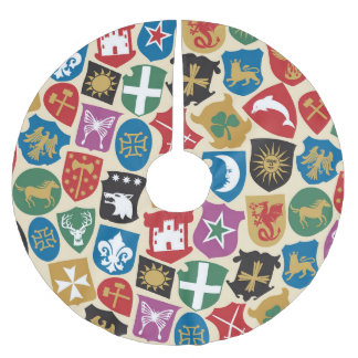 Jacka av Arm: Heraldisk bakgrund. Julgransmatta Borstad Polyester