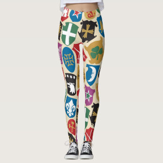 Jacka av Arm: Heraldisk bakgrund. Leggings
