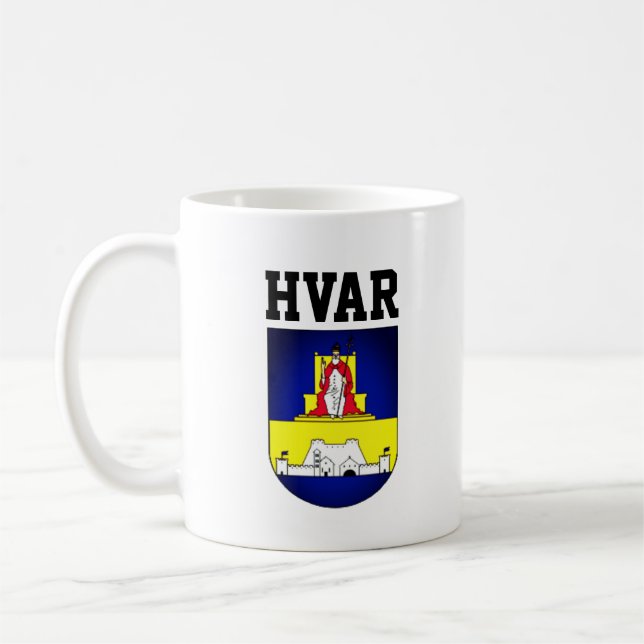 Jacka av arm Hvar-Kroatien Kaffemugg (Vänster)