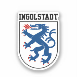 Jacka av Arm Ingolstadt, Bayern - TYSKLAND Klistermärken