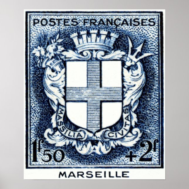 Jacka av Arm, Marseille Frankrike Poster (Framsidan)