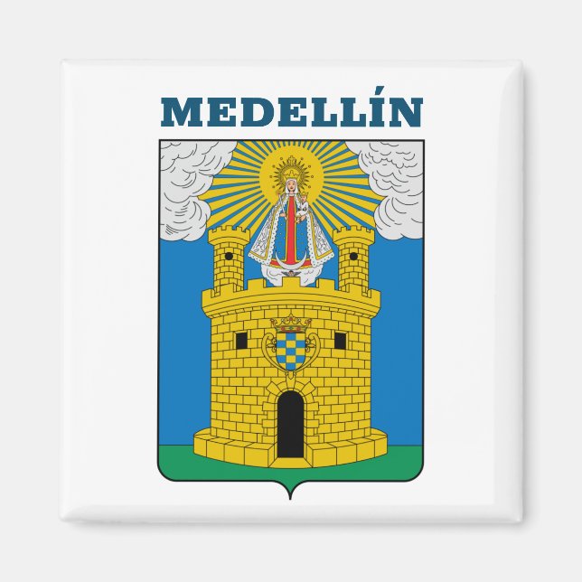 Jacka av Arm Medellín, Colombia Magnet (Framsidan)