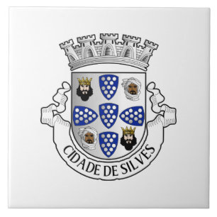 Jacka av arm Silves, Portugal Kakelplatta