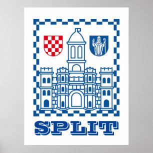 Jacka av Arm Split, Kroatien Poster