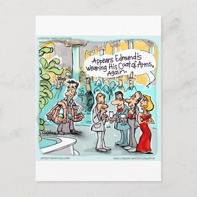 Jacka av Arm-stift etc. Vykort (Framsida)