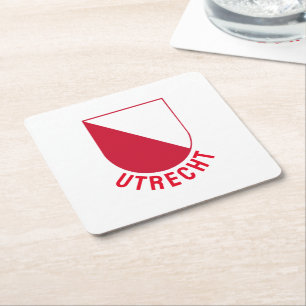 Jacka av Arm Utrecht - Nederländerna Underlägg Papper Kvadrat