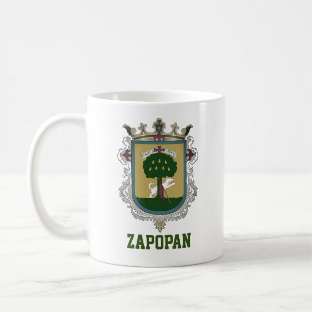 Jacka av Arm Zapopan-Mexiko-kaffe Mugg (Vänster)