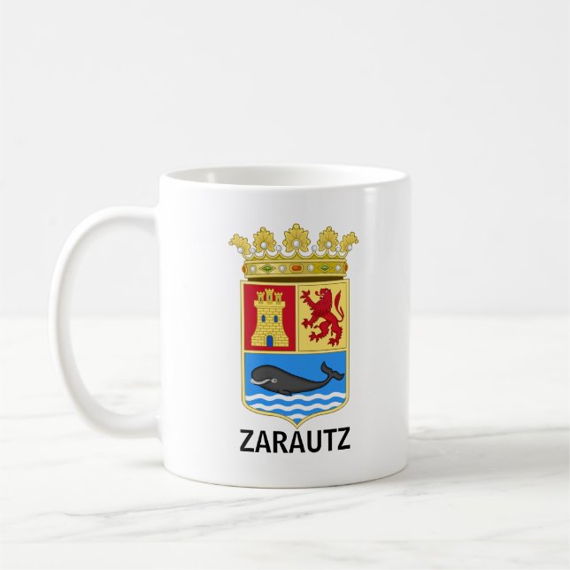 Jacka av Arm Zarautz - Gipuzkoa Kaffemugg (Vänster)