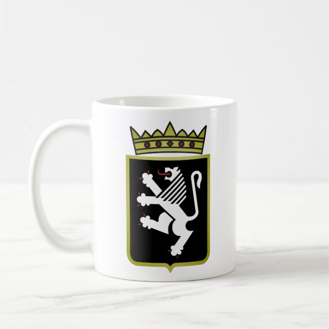 Jacka av Armen Aosta Valley (Italien) Kaffemugg (Vänster)