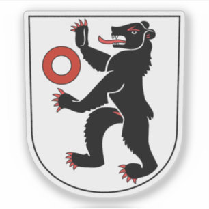Jacka av armen Appenzell, Schweiz Klistermärken