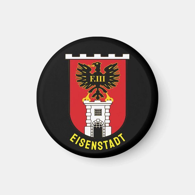 Jacka av Armen Eisenstadt-ÖSTERRIKE Magnet (Framsidan)